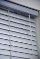 Horizontal Mini Blind with heavy duty 8-gauge slats