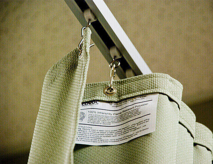 Best Hospital Curtain Track Systems Cubicle Privacy Curtains
